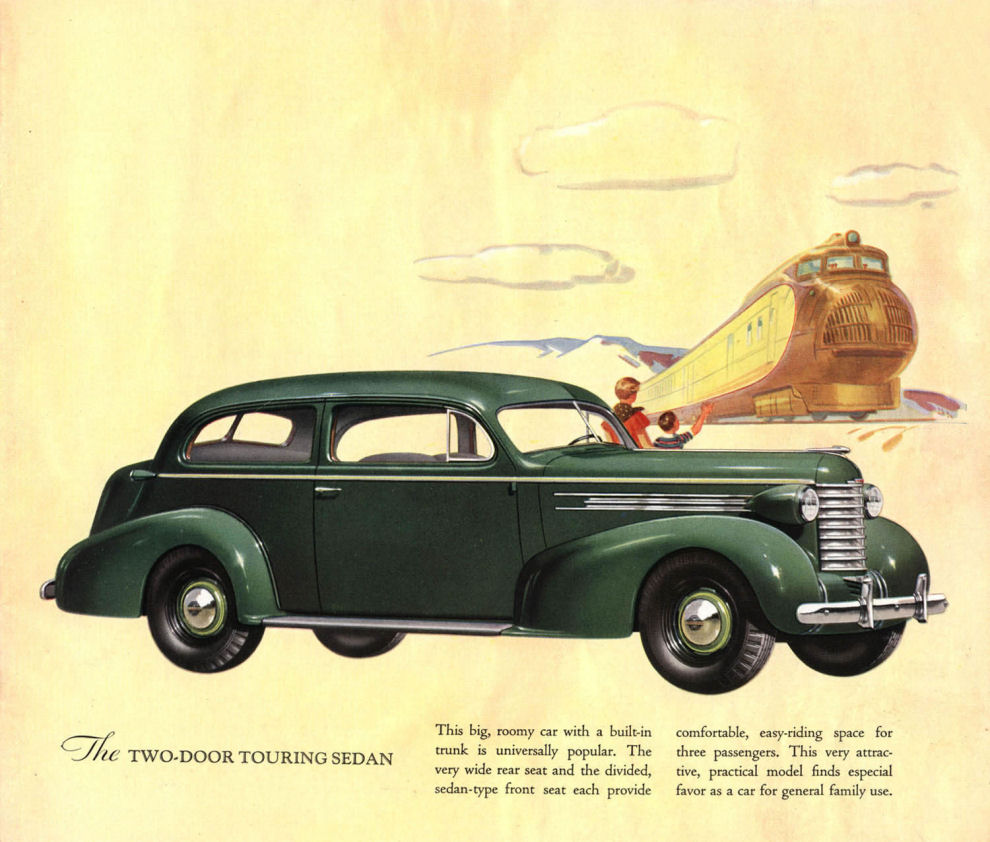 1937 Oldsmobile Six Brochure Page 9